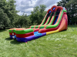 2 Lane Rainbow Slide Wet / Dry