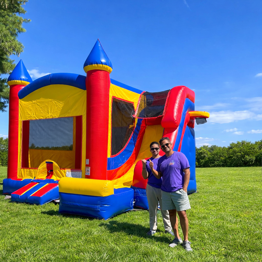 bounce house rental faqs We Jump LLC